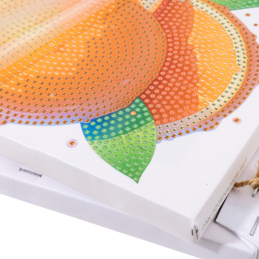 Fruits Crystal Art Hanging Canvas Decoration Kit