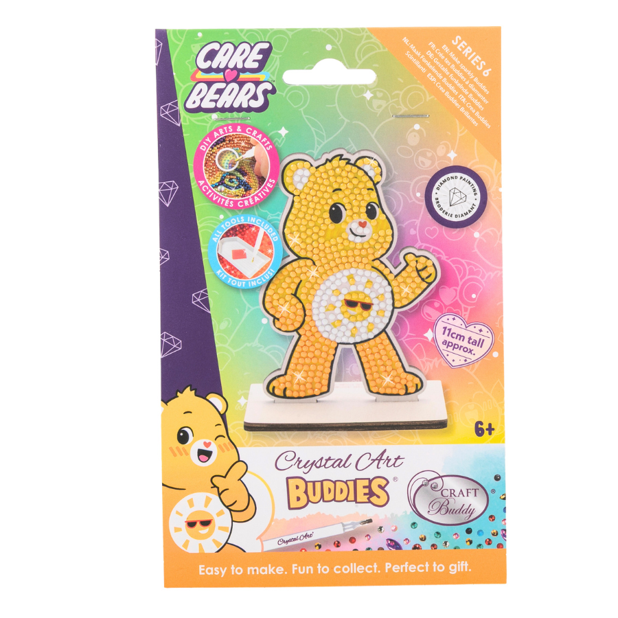 Funshine Login Funshine Bear Crystal Art Buddies Care Bears Series 6 – Craft Buddy Trade