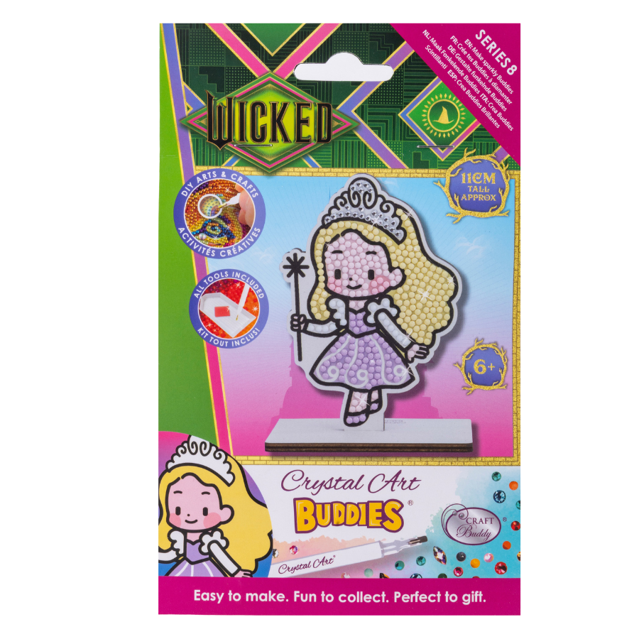 Glinda Crystal Art Buddies Kit Series 8 Wicked
