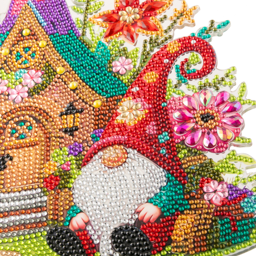 Gnome House Crystal Art Decoration Kit