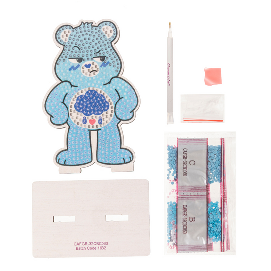 Grumpy Bear Crystal Art Buddies Care Bears contents
