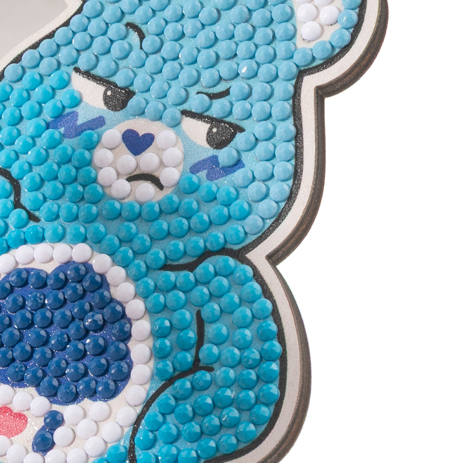 Grumpy Bear Crystal Art Buddies Care Bears gems