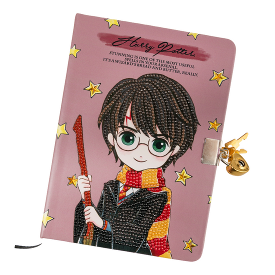 Harry Potter Crystal Art Secret Diary book