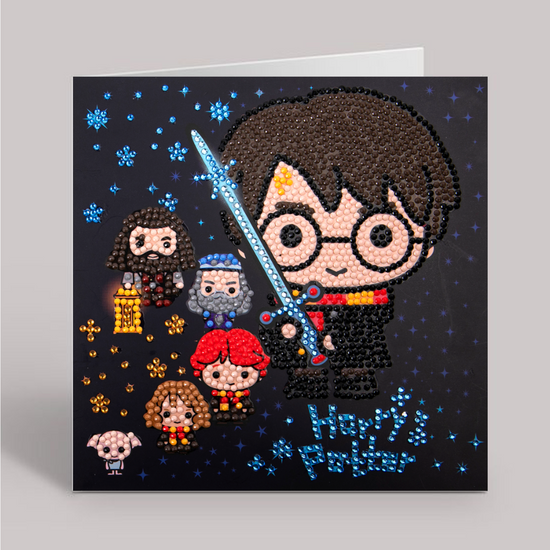 "Harry Potter Family" Harry Potter Crystal Art Card