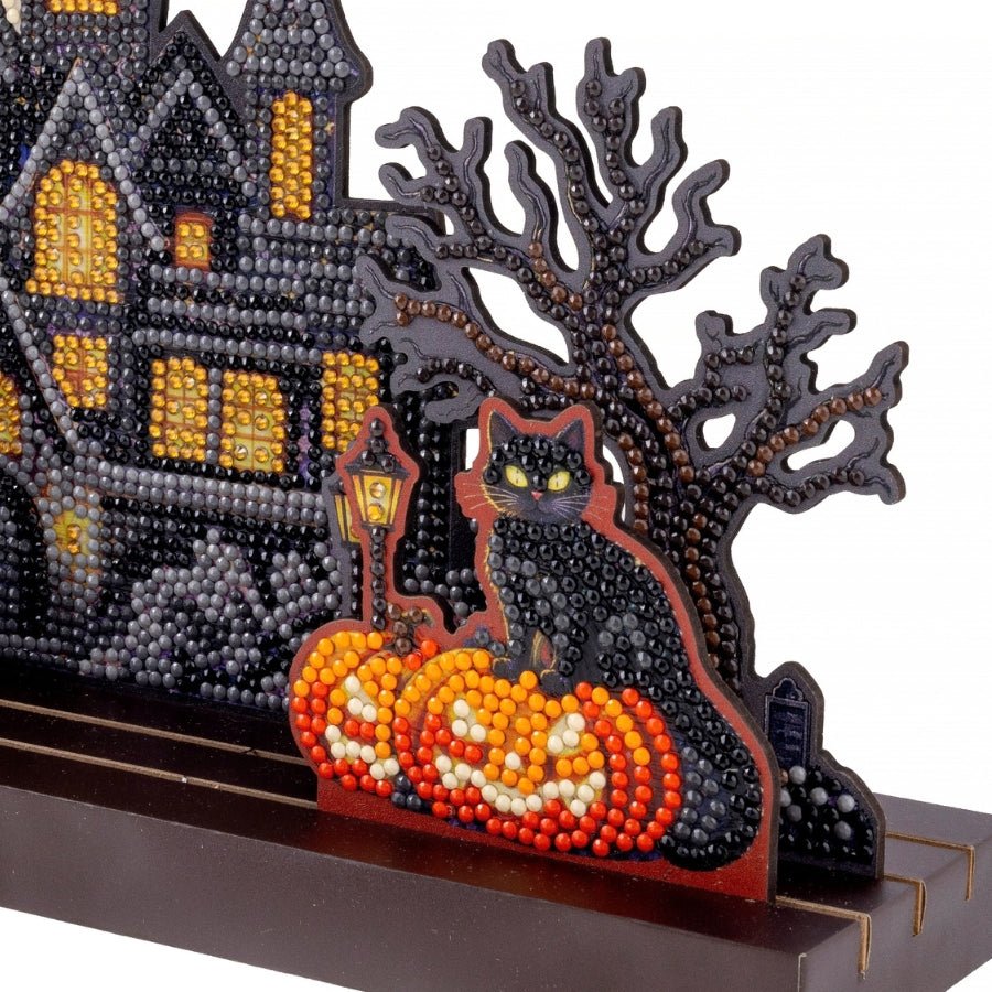 Haunted Mansion Crystal Art 3D Buildable Scene Kit