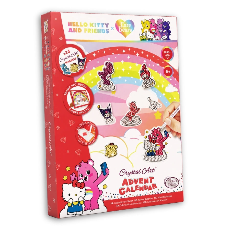 Hello Kitty and Friends x Care Bears Crystal Art® Advent Calendar