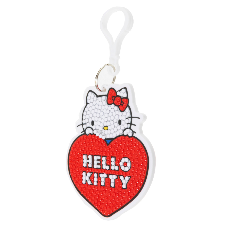 Hello Kitty Crystal Art Bag Charm Kit Hello Kitty