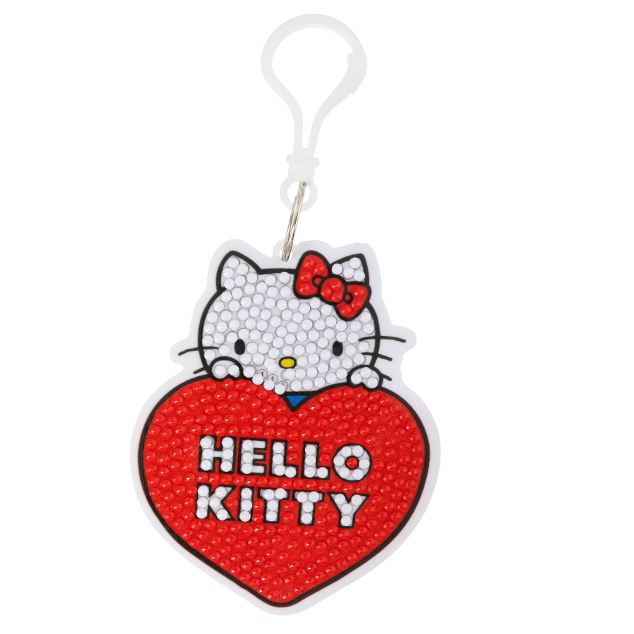 Hello Kitty Crystal Art Bag Charm Kit Hello Kitty
