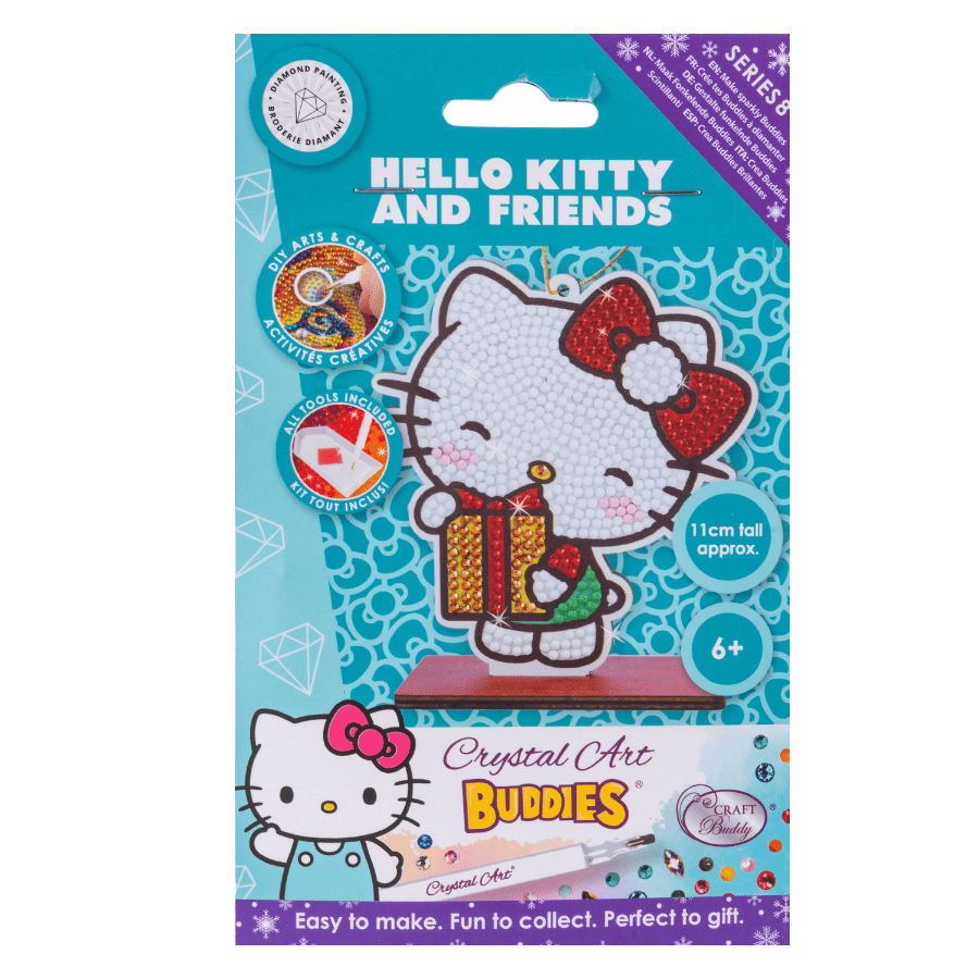 Hello Kitty Crystal Art Festive Buddies Kit Series 8