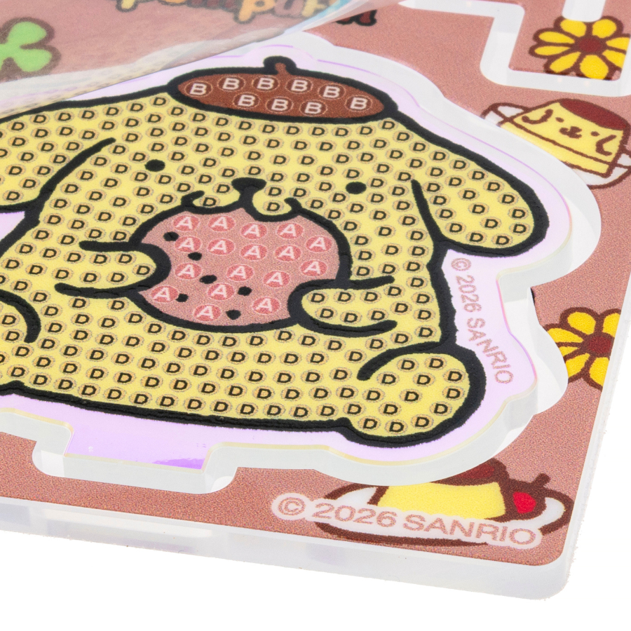Hello Kitty And Friends Crystal Art Hidden Treasures Kit