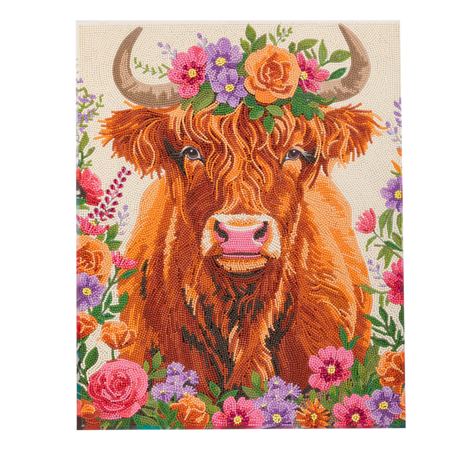 Highland Fun 2 Crystal Art Framed Canvas Kit 40x50cm