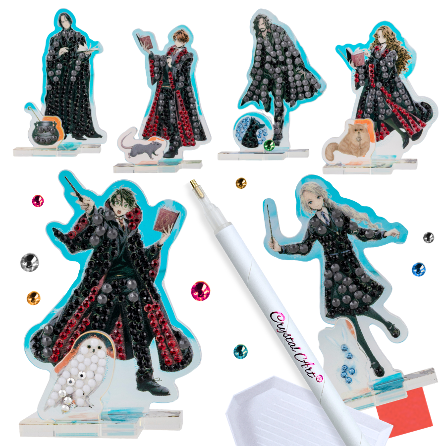 Hogwarts Characters Crystal Art Hidden Treasures Kit Harry Potter