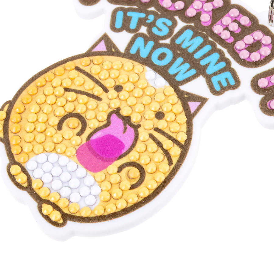 I Licked It Crystal Art Bag Charm Kit Fuzzballs