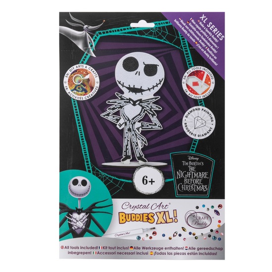 "Jack Skellington" Disney Crystal Art Buddies XL