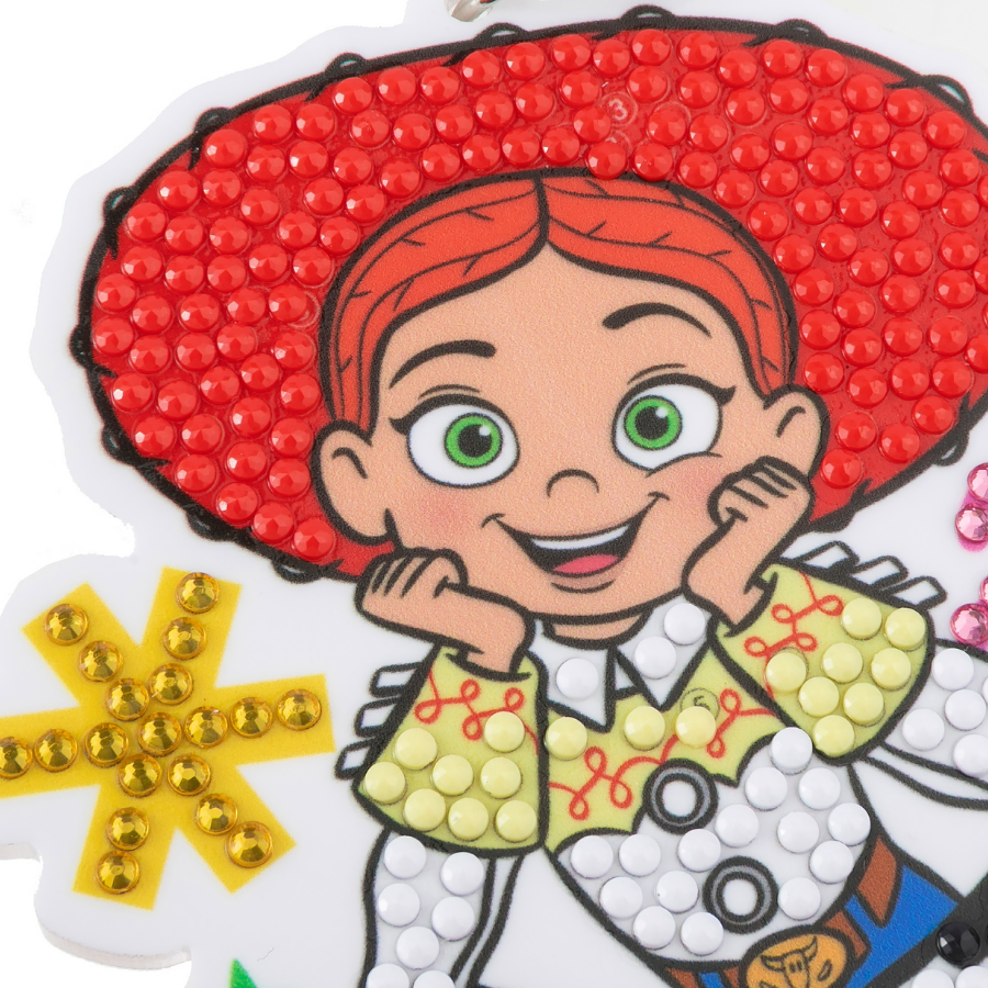 Jessie Crystal Art Bag Charm Kit Toy Story Disney Pixar