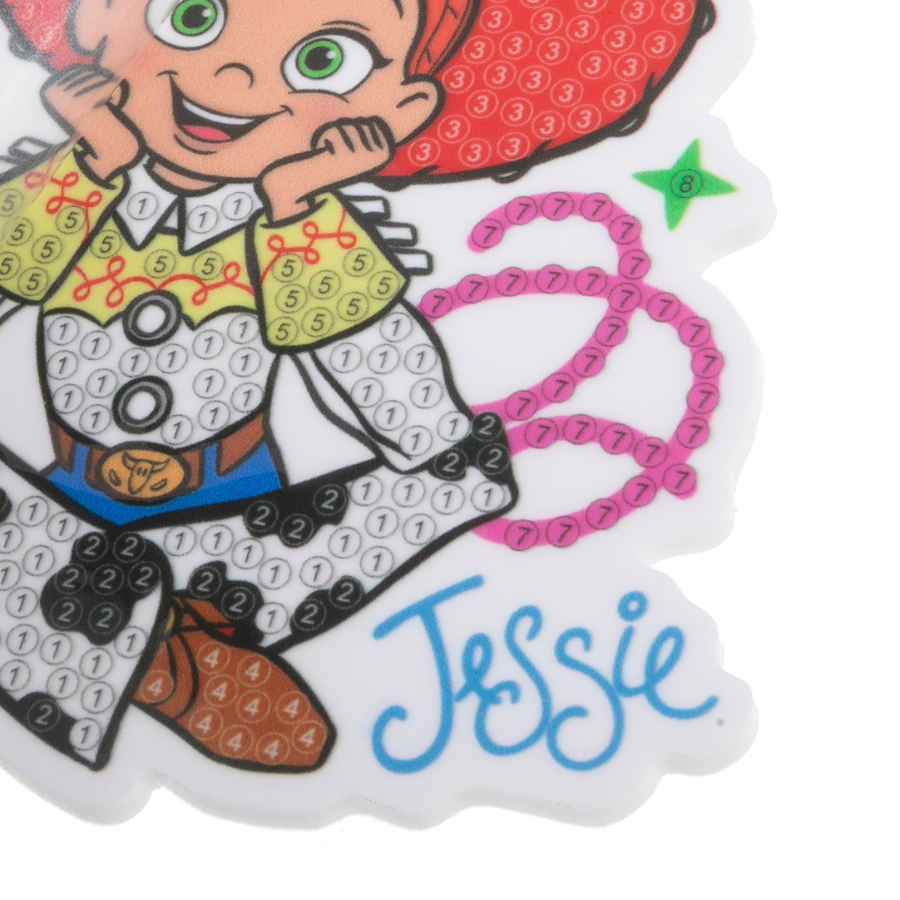 Jessie Crystal Art Bag Charm Kit Toy Story Disney Pixar