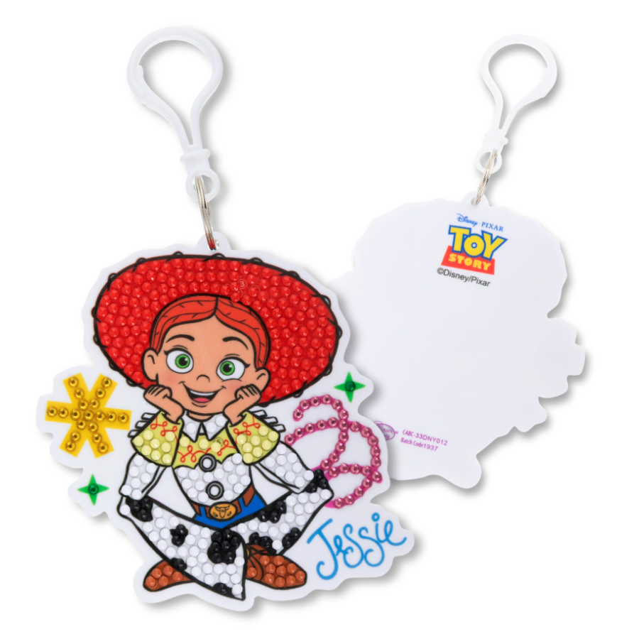 Jessie Crystal Art Bag Charm Kit Toy Story Disney Pixar