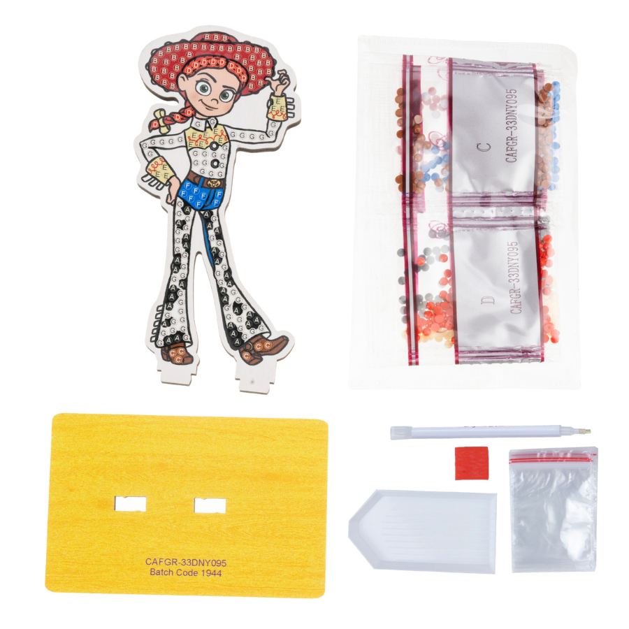 Jessie Crystal Art Buddies Toy Story Series 7 Disney Pixar