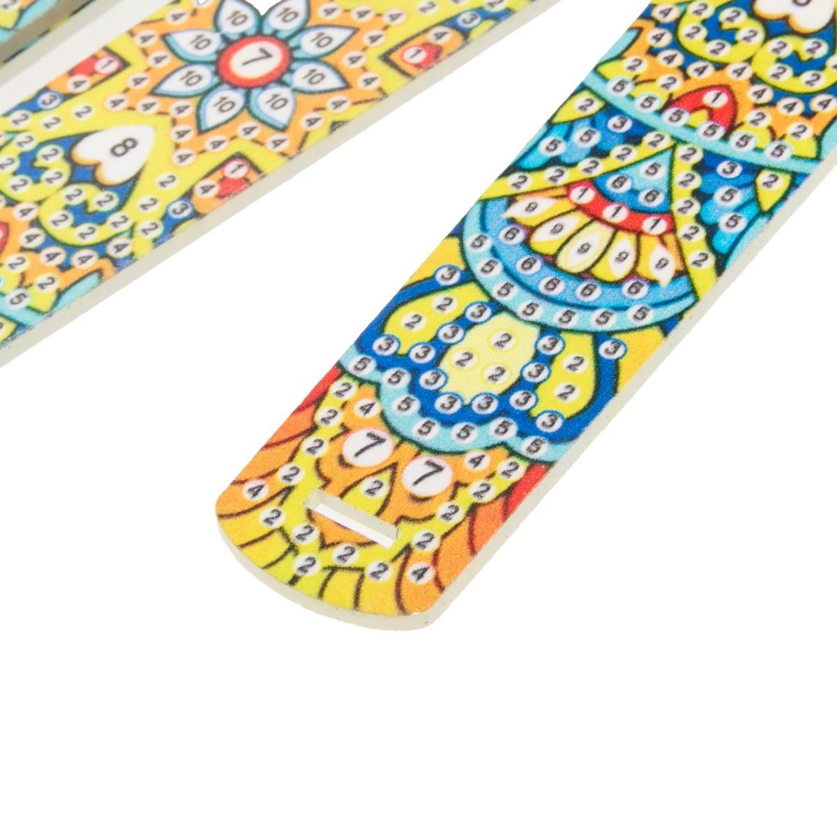 Joyful blossom crystal art vase template