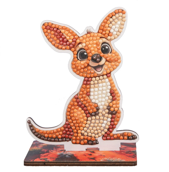 Kangaroo Crystal Art Wildlife Buddies complete