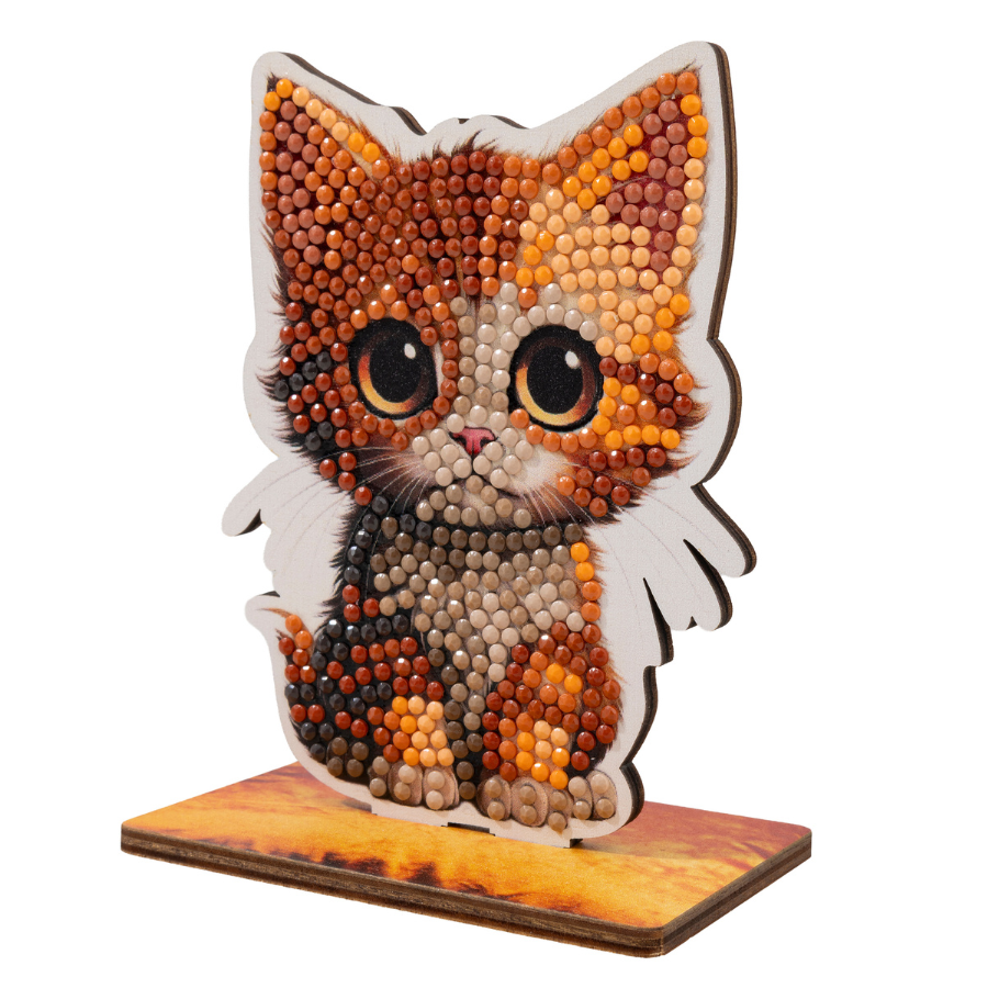 Kitten Crystal Art Wildlife Buddies