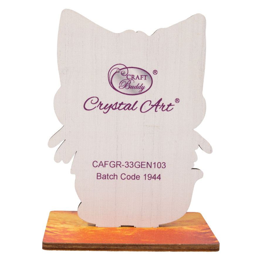 Kitten Crystal Art Wildlife Buddies