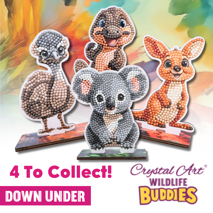 Koala Crystal Art Wildlife Buddies group