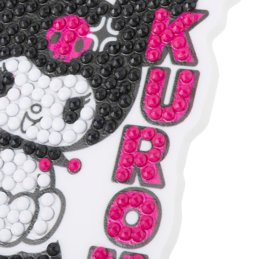 Kuromi Crystal Art Bag Charm Kit Hello Kitty