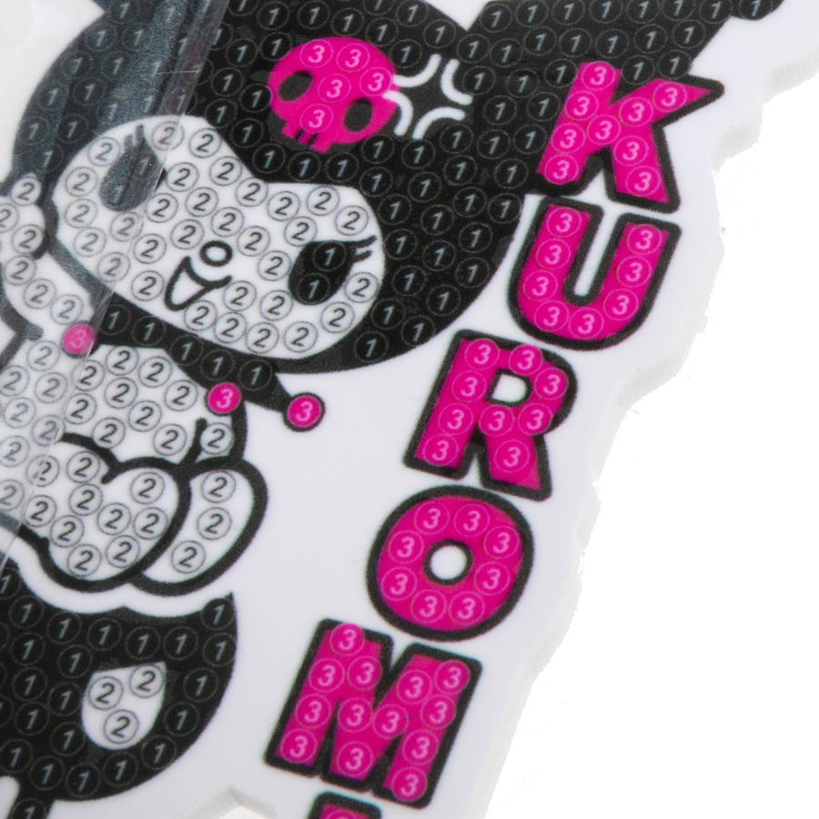 Kuromi Crystal Art Bag Charm Kit Hello Kitty
