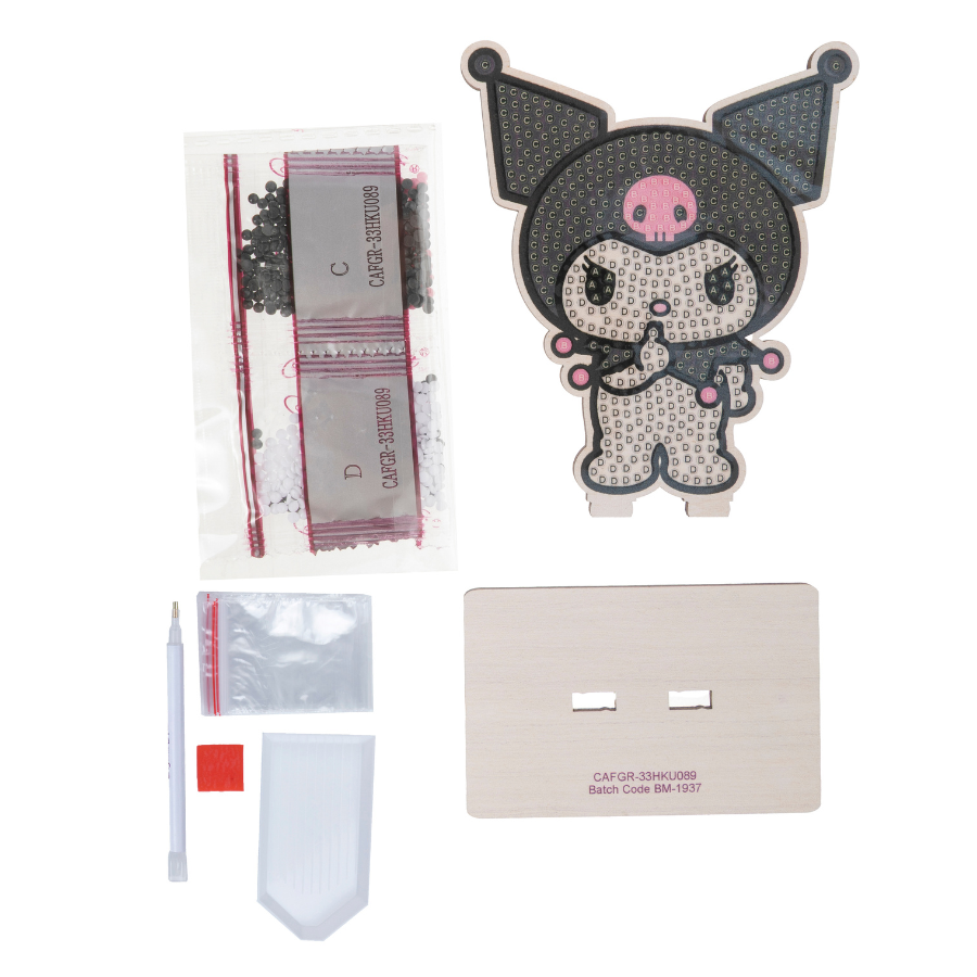 Kuromi Crystal Art Buddies Hello Kitty Series 7