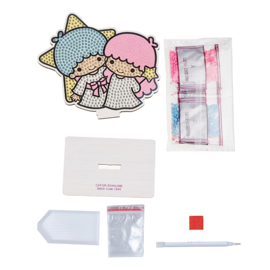 Little Twin Stars Crystal Art Buddies Hello Kitty Series 7