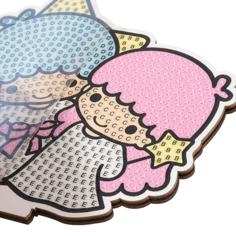 Little Twin Stars Crystal Art Buddies Hello Kitty Series 7