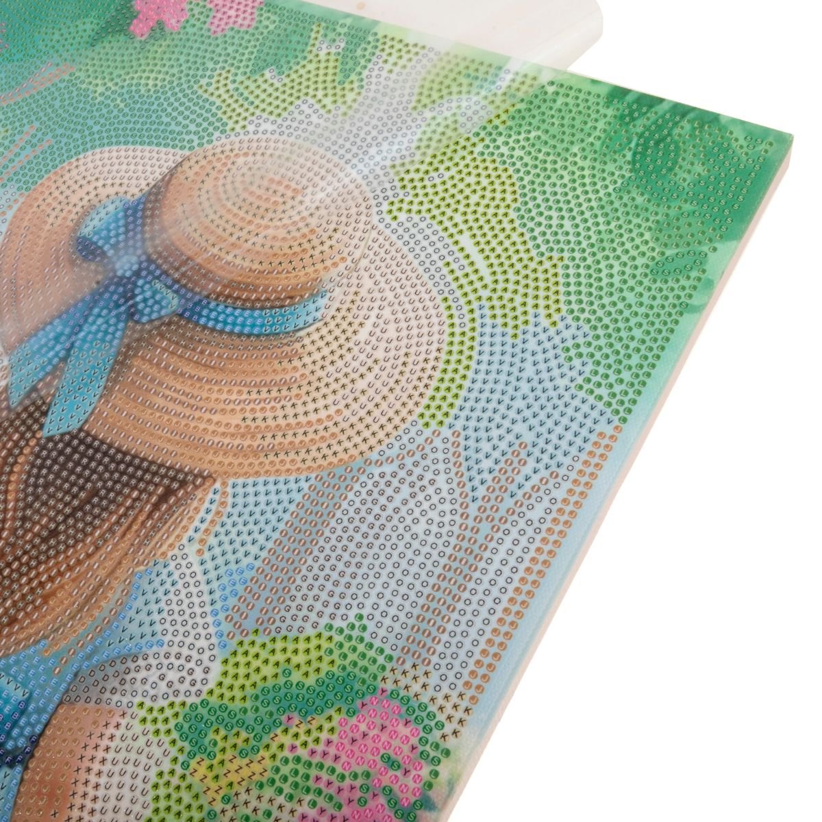 Little gardeners journey crystal art canvas 40x50 close up template