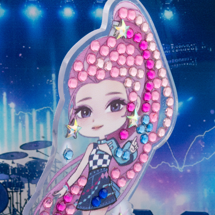 Lumera Crystal Art K-Pop Stars Character Worlds Kit
