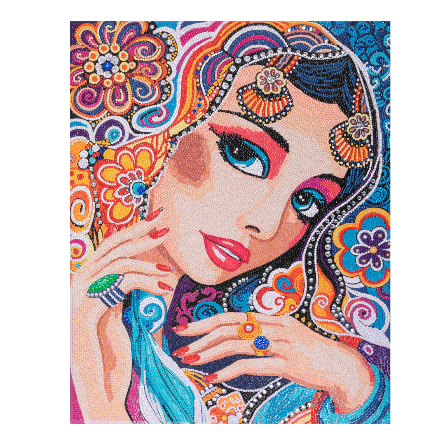 Maharani Crystal Art Canvas Kit 40x50 6