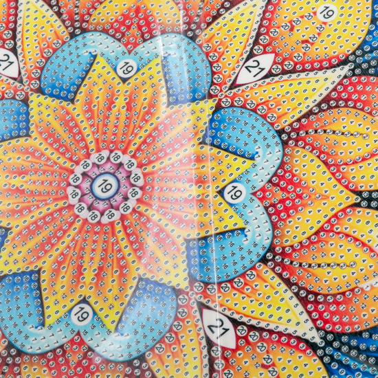 "Mandala" Crystal Art MDF Tray - 35cm x 25cm Before