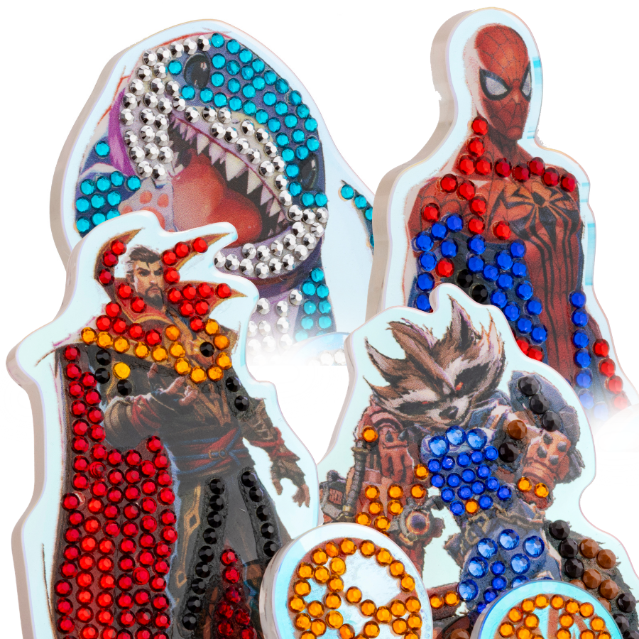 Marvel Rivals Crystal Art Hidden Treasures Kit MARVEL