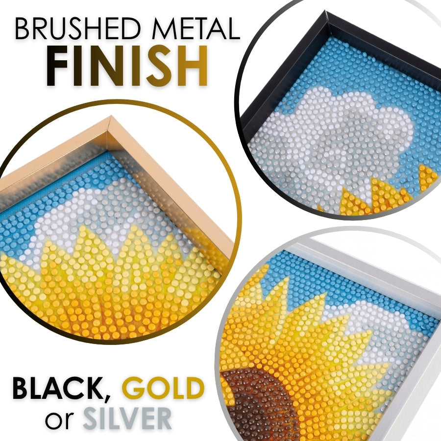 Metal Frame Kit for Crystal Art 40x50 Canvases - BLACK