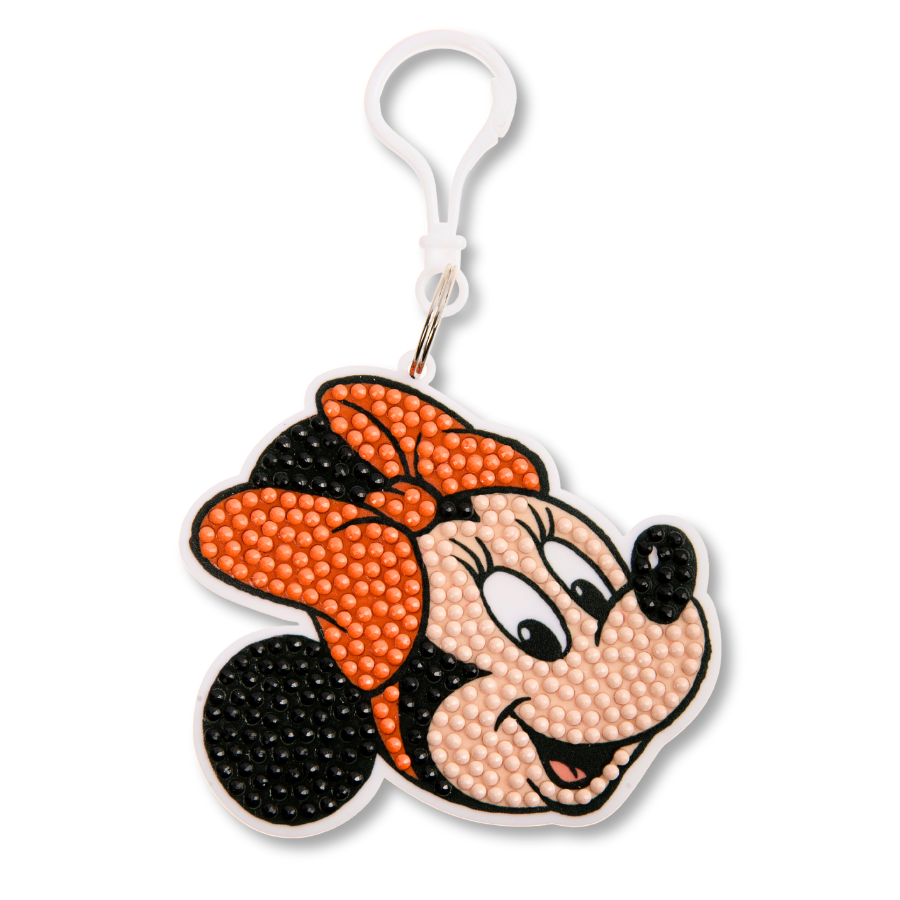 Minnie Mouse Crystal Art Bag Charm 2