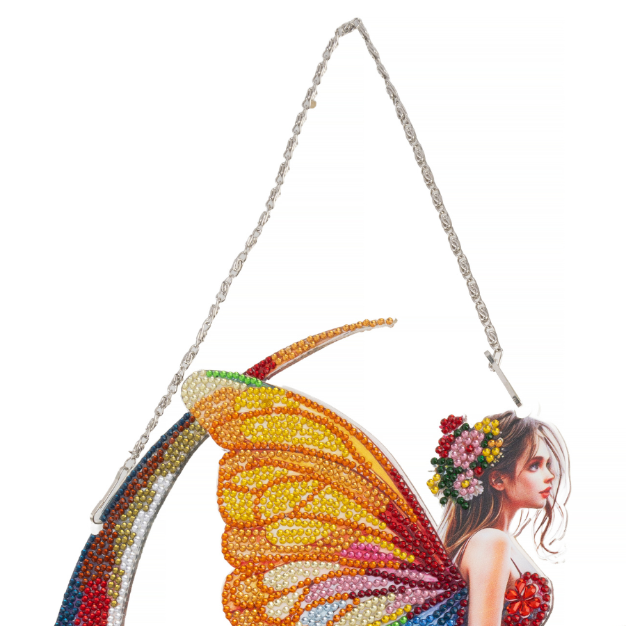 Moon Flower Fairy Crystal Art Hanging Decoration Kit