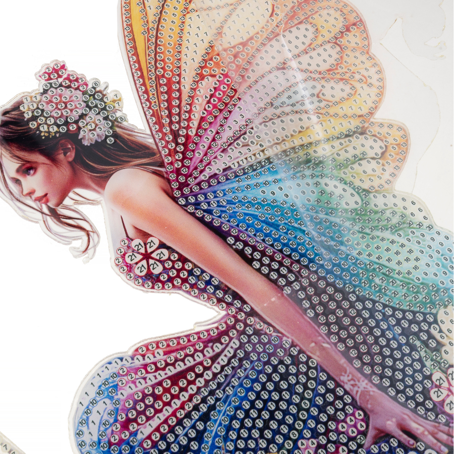 Moon Flower Fairy Crystal Art Hanging Decoration Kit