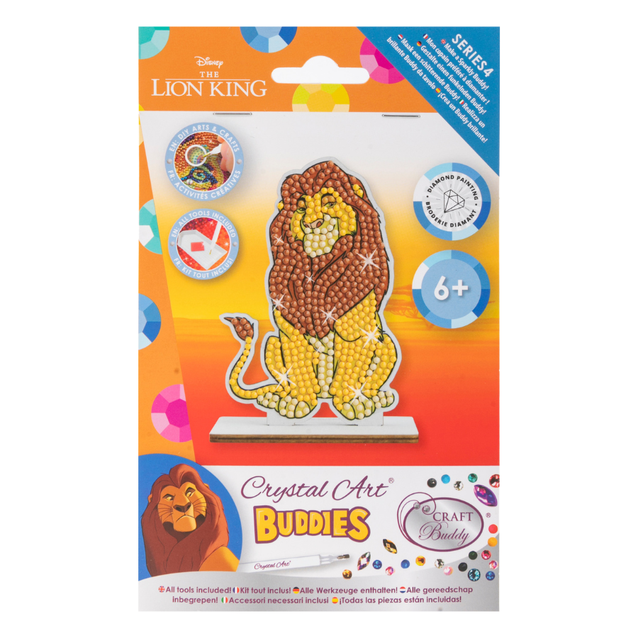 Mufasa Crystal Art Buddies Disney Series 4 4