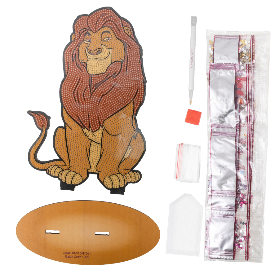 Mufasa Disney Crystal Art Buddies XL 3