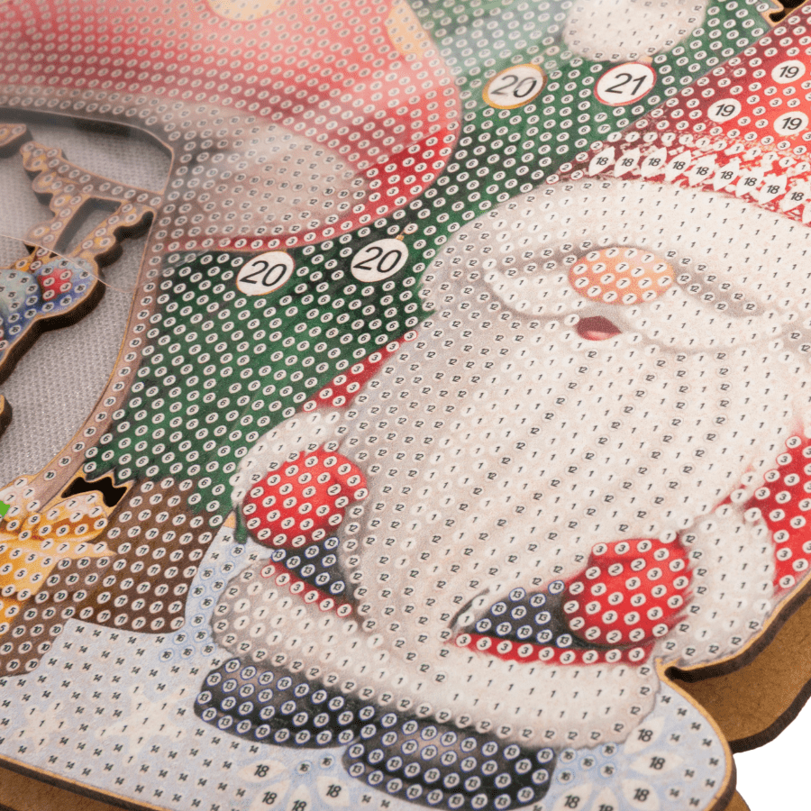 Mushroom House 3D Crystal Art Decoration Kit 8