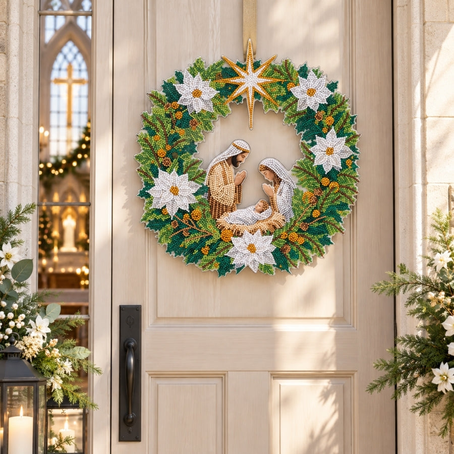 Nativity Crystal Art Decoration Kit