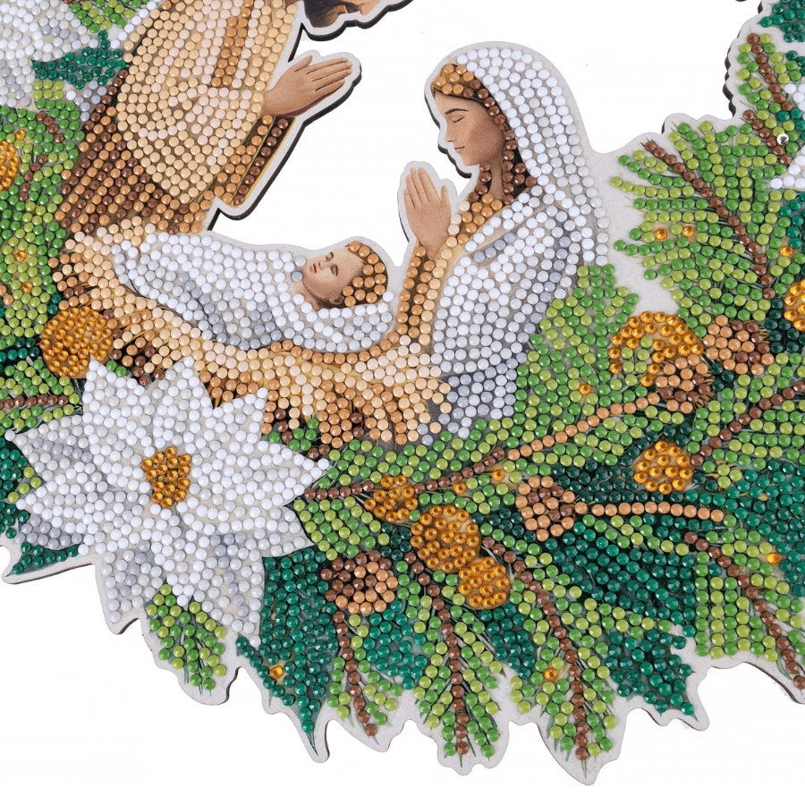 Nativity Crystal Art Decoration Kit