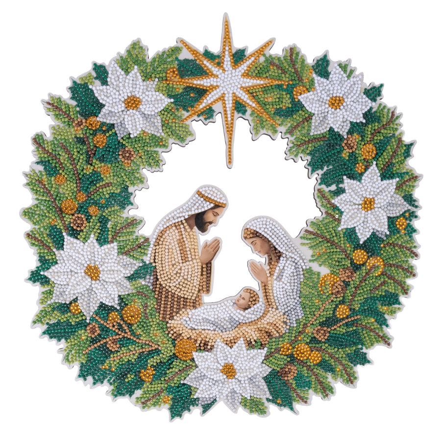 Nativity Crystal Art Decoration Kit