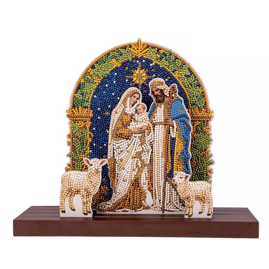 Nativity Scene Crystal Art 3D Buildable Scene Kit