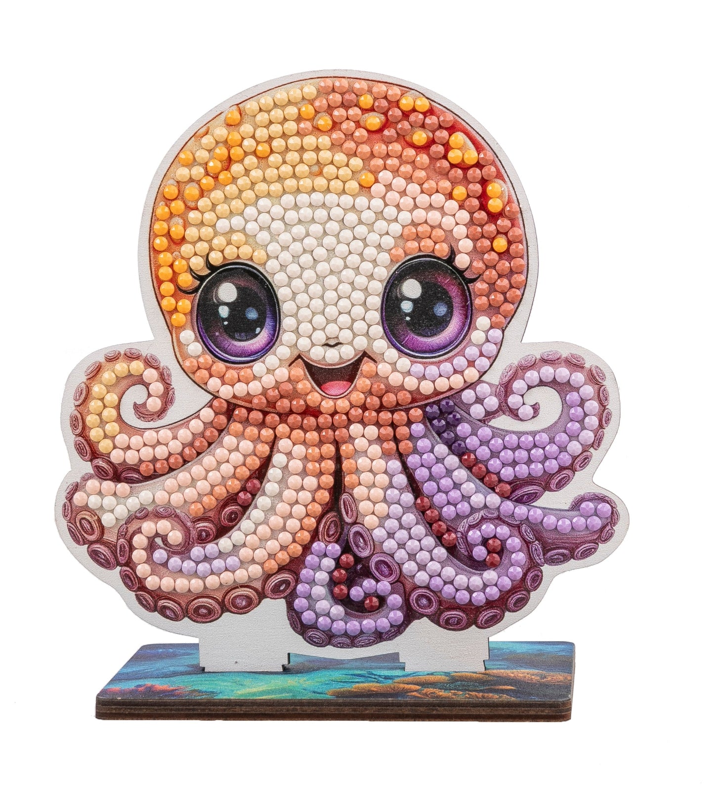 Octopus Crystal Art Wildlife Buddies complete