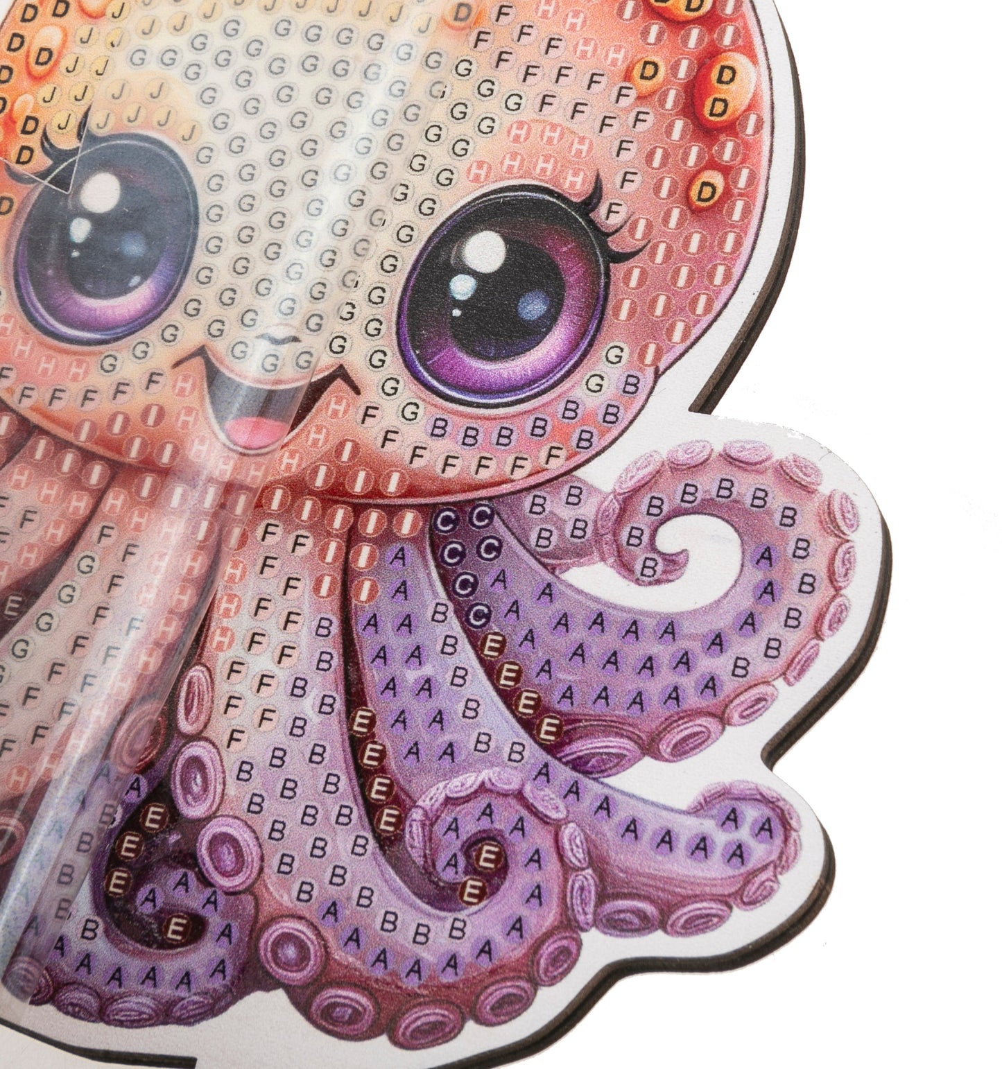 Octopus Crystal Art Wildlife Buddies template